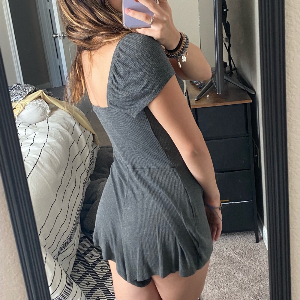 Grey Romper - Picture 2 of 3